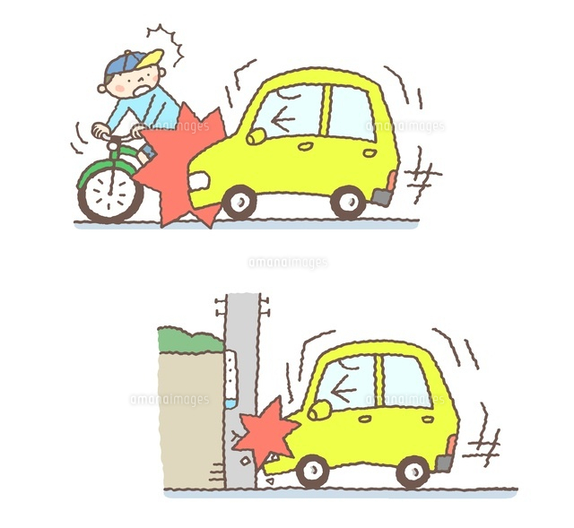 事故のイメージ(車対自転車 ...